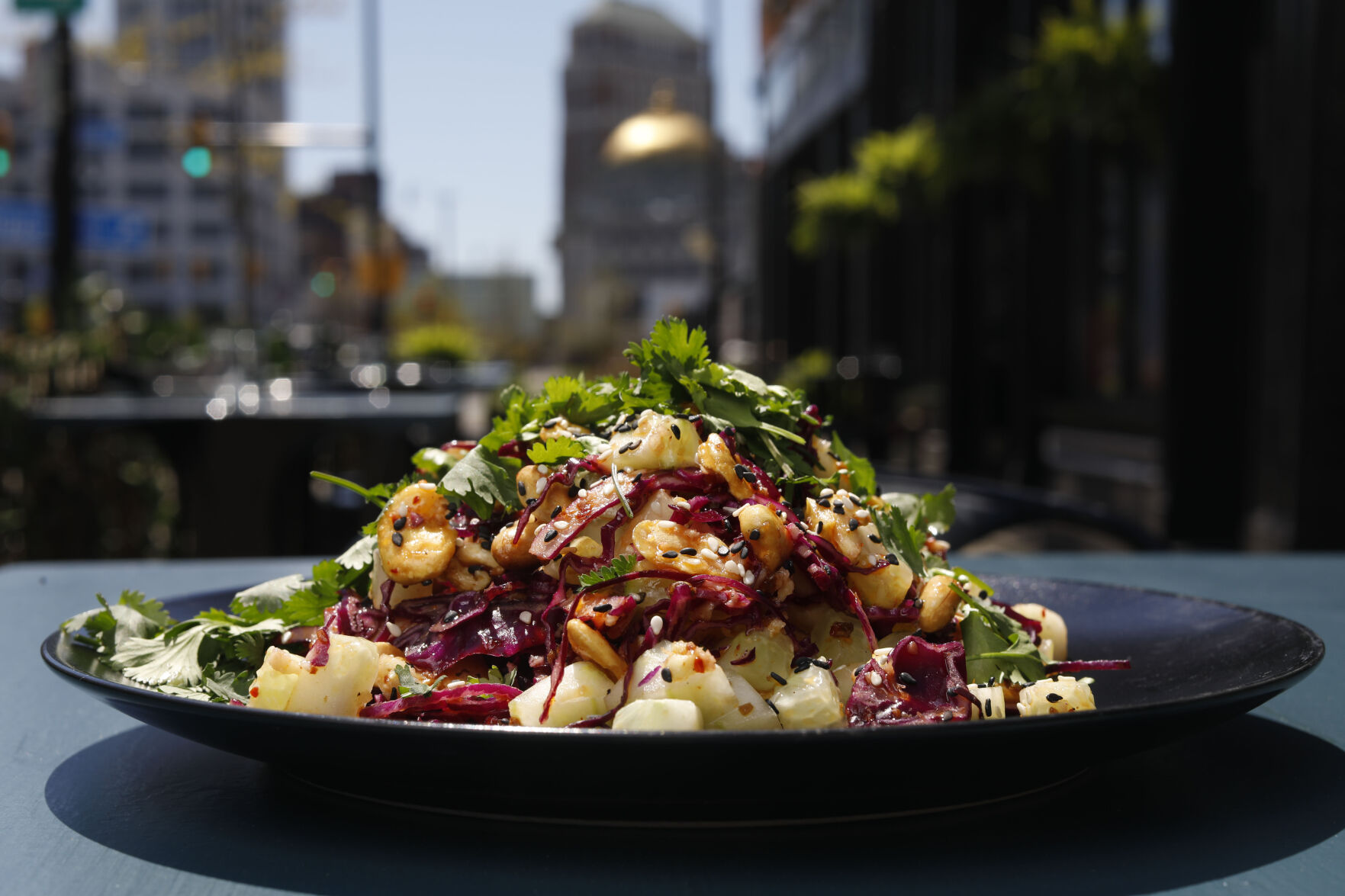 Marble + Rye cucumber salad